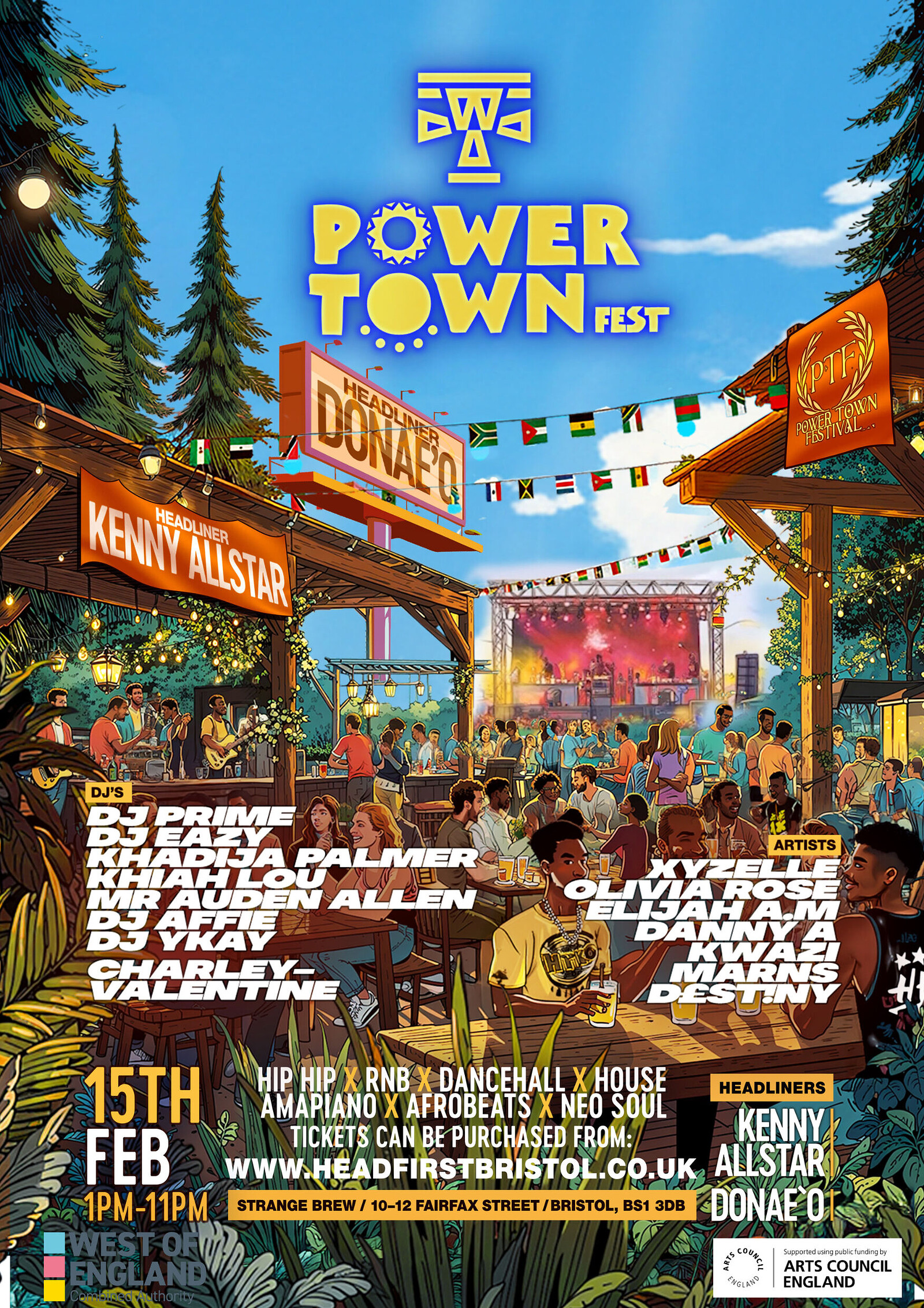Power Town Fest: Donae’o LIVE,Kenny All Star, Kwazy & more